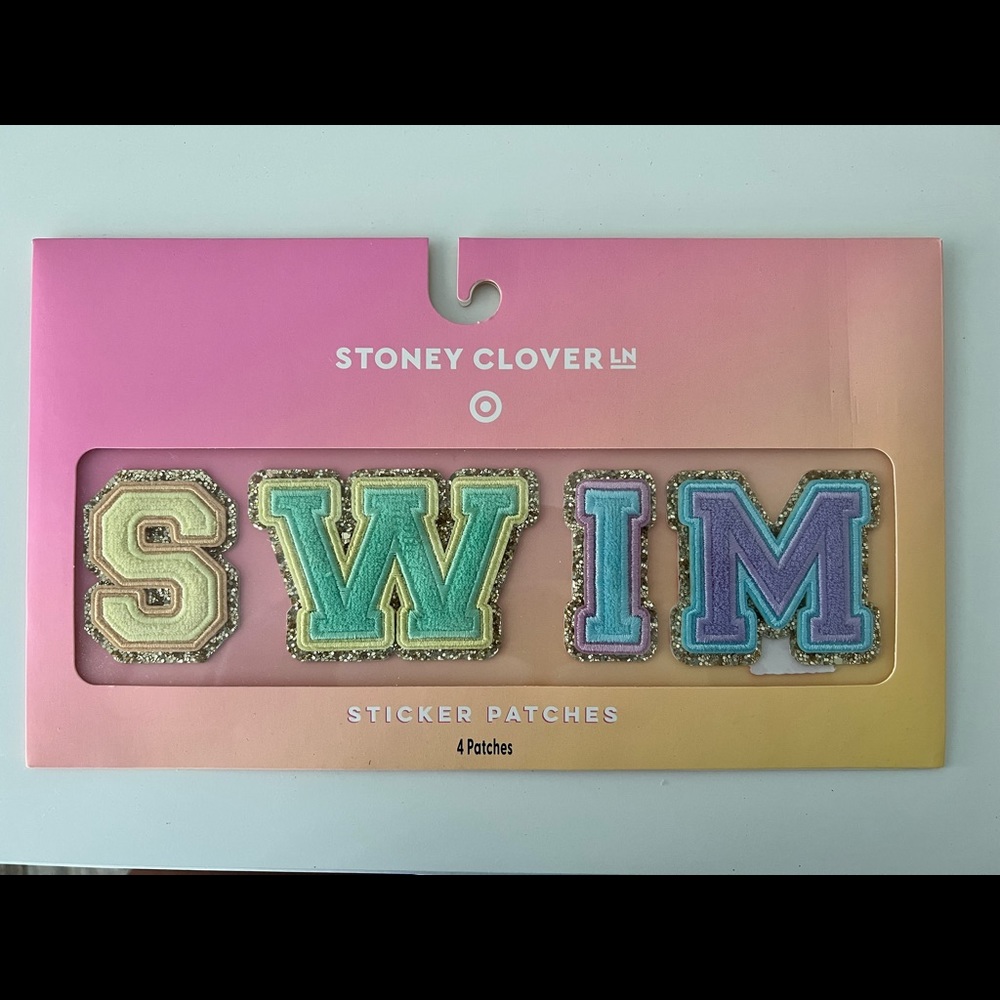 Stoney Clover x Target “swim” patch set